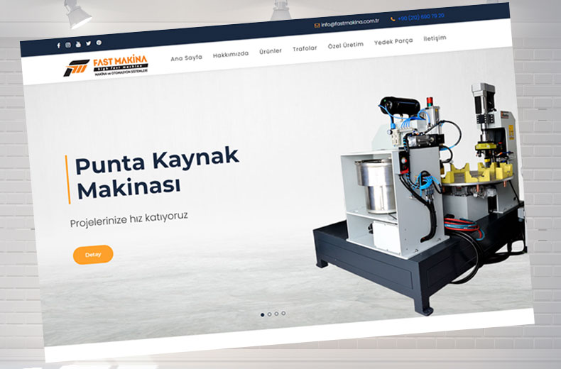 Web sitemiz yayına başladı